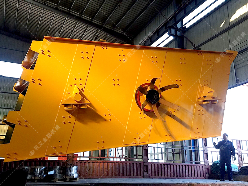 石料生產線設備發往重慶_1214反擊式破碎機_1548圓振動篩 石料生產線設備發往重慶_1214反擊式破碎機_1548圓振動篩