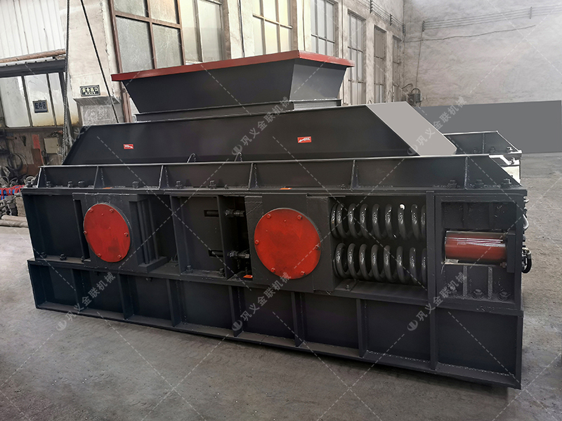 2PG1508大型對輥破碎機(jī)發(fā)貨圖片_發(fā)往廣東清遠(yuǎn)_破碎石英砂