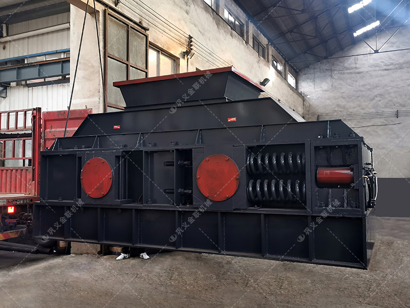 2PG1508大型對輥破碎機(jī)發(fā)貨圖片_發(fā)往廣東清遠(yuǎn)_破碎石英砂