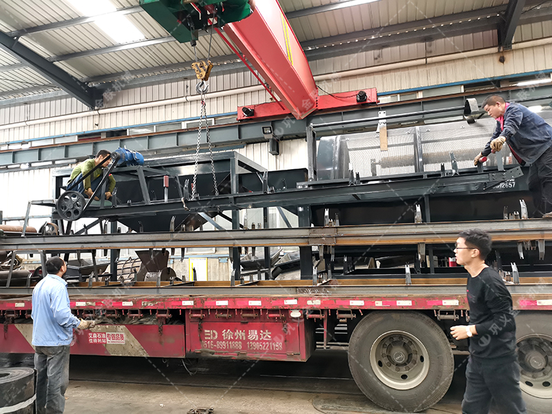 2PG800X600對輥破碎機發貨圖片_發往廣東廣州_破碎鈣石 2PG800X600對輥破碎機發貨圖片_發往廣東廣州_破碎鈣石